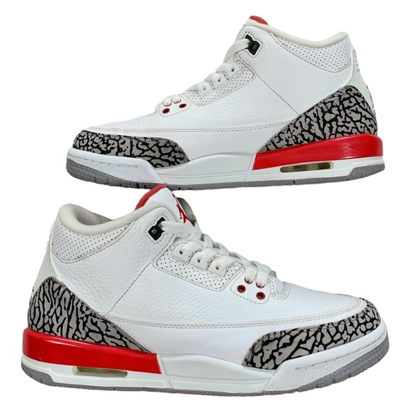 Air Jordan Retro Katrina Hall Of Fame White Fire Red Cement 2018